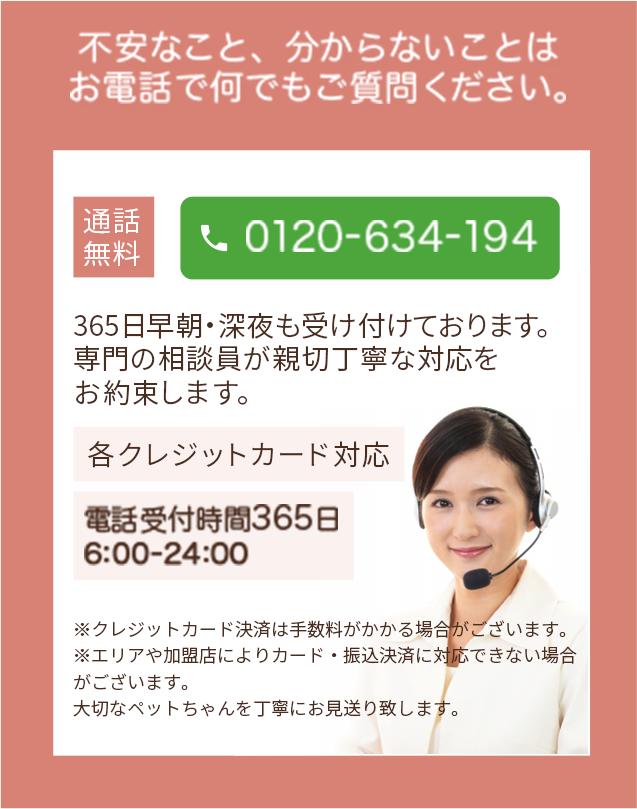 不安なこと、分からないことは何でもご質問ください。