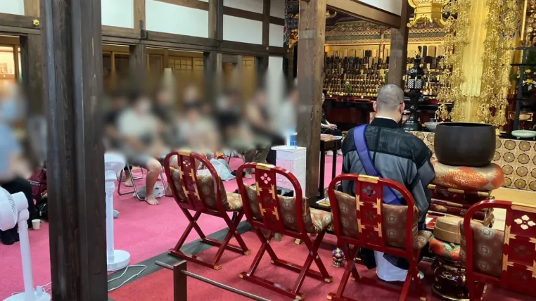 霊園にて供養祭